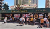 20.07.2022 - Wolves fans take over the Rose and Crown in Benidorm - 02.jpg
